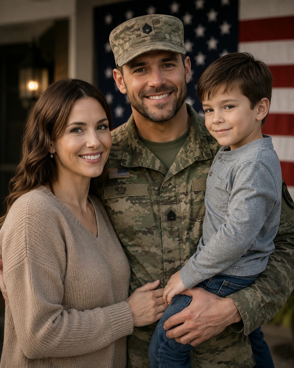 Veteran family concept